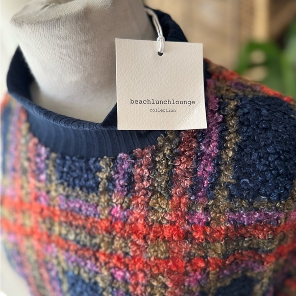 Colorful Plaid Sweater - Picture 2 of 3